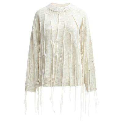 COCOBELLA设计师款流苏针织衫