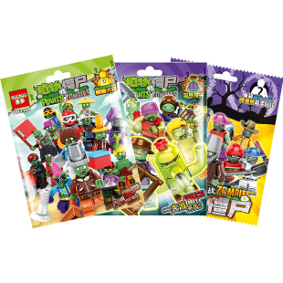 拼装积木男孩子益智力抽抽乐盲袋玩具小颗粒组装人仔玩偶儿童礼物