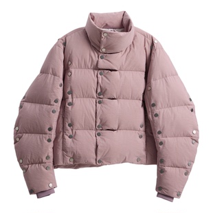 STEELMAGE DOWN JACKET 中世纪盔甲灵感短款羽绒服