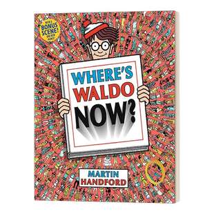 沃尔多现在在哪里 英文原版 Where's Waldo Now 聪明的沃利 沃里 wheres is wally 威力威利在哪里 Martin Handford 进口英语书籍