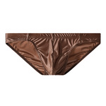 大宫先生 男士三角内裤冰丝缎面透气性感青年男生丝滑个性三角裤