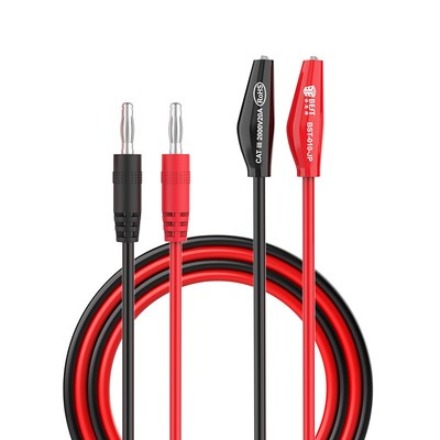 双头鳄鱼夹高压夹子输出线测试线