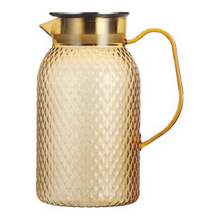 亚克力冷水壶商用酒店餐厅饭店专用茶壶塑料透明大容量扎壶开水壶