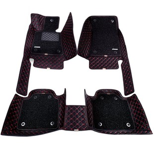 御马汽车脚垫适用奥迪A6Q5L奔驰EG宝马X35系大众问界M9全包围脚垫