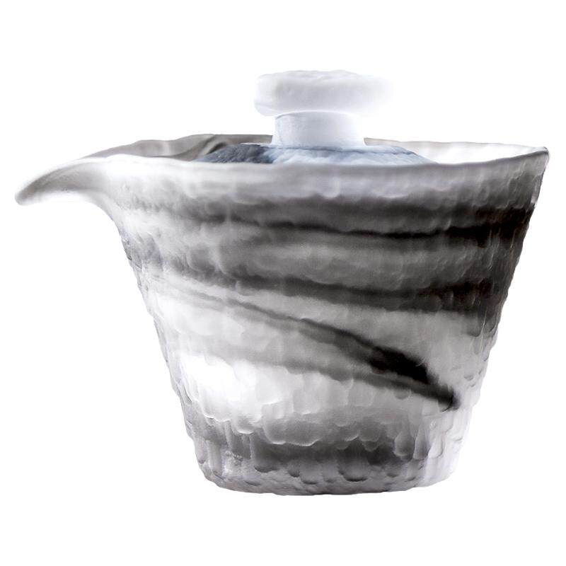 水墨琉璃盖碗功夫茶具耐高温茶碗