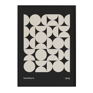 包豪斯装饰画挂画框客厅卧室壁画沙发过道走廊抽象现代简约艺术框