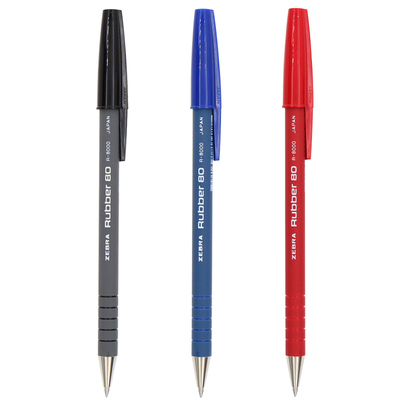 橡胶杆防滑笔握顺滑大容量