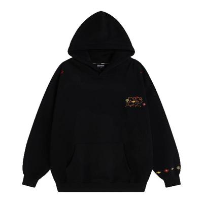 INSstudios几何LOGO刺绣连帽卫衣