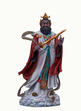 纯铜四大天师铜像张道陵张天师萨守葛玄坚许逊许真君供奉家用摆件