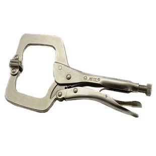 威达工业级大力钳子多功能万用c型链条滑杆焊接木工固定夹持工具