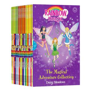 彩虹魔法仙子系列神奇冒险21册 英文原版 Rainbow Magic The Magical Adventure Collection 儿童初级章节桥梁书 课外阅读读物
