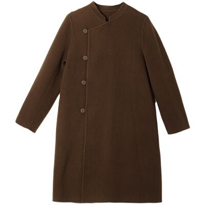 前世今生羊毛中长款大衣