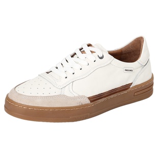 Pikolinos派高雁秋季牛皮深口圆头系带平跟休闲男鞋PL253602