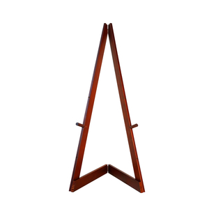 几何实木画架海报架KT板展示架婚纱照立式画架广告牌画架松木画架