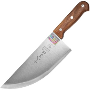 十八子作菜刀屠宰场猪肉刀分割刀肉联厂切割剔骨专用市场切肉弯刀