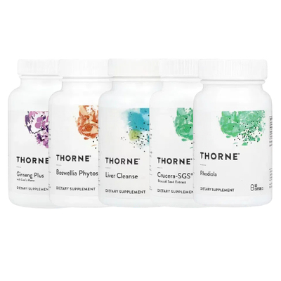 Thorne悦恩Meriva-SF促消退介质扫罗玛布尔Relora Plus锻炼前精英