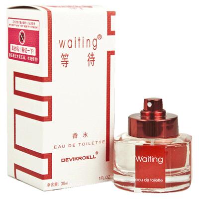 waiting等待香水女士淡香清新持