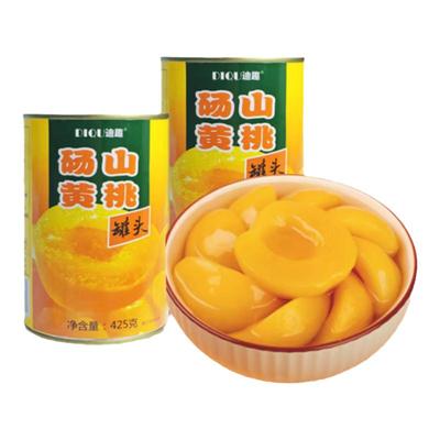 【现货现发】迪趣砀山黄桃罐头