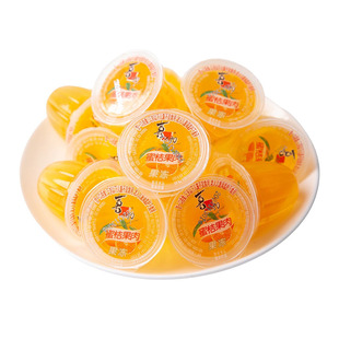 喜之郎果肉果冻果汁果冻蜜桔草莓乳酸多口味混搭散称休闲零食小吃