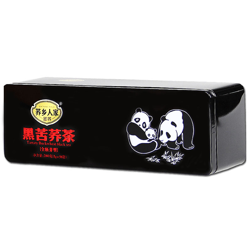 第2盒5折 禮盒裝蕎鄉(xiāng)人家黑苦蕎茶小袋裝全胚芽正品特蕎麥麥香型