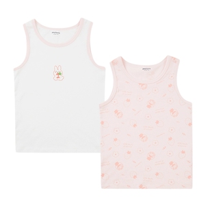 歌瑞家夏男女童无袖背心两件装 乐友