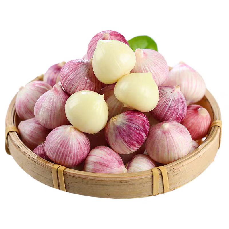 2026干独头蒜新晒新干蒜头紫皮蒜
