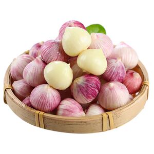 2026干独头蒜新晒新干蒜头紫皮蒜