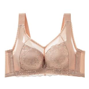 美思内衣女薄大胸显小抹胸防走光下垂收副乳聚拢美背2025新款爆款