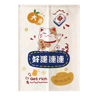 厨房门帘饭店餐饮后厨遮挡布定制