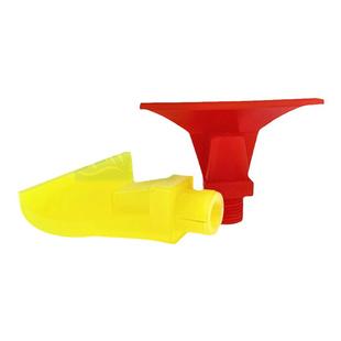 压滤机广角扇形清洗喷头煤矿洗煤机鸭嘴磁选机PU喷水嘴聚氨酯喷嘴