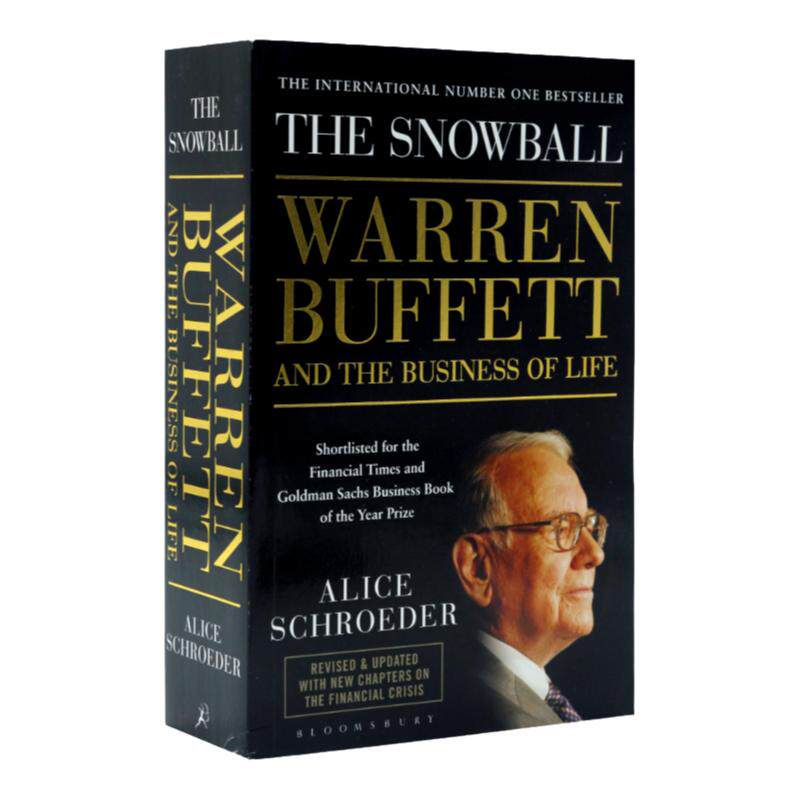 英文原版 The Snowball 滚雪球 巴菲特和他的财富人生 Warren Buffett 沃伦巴菲特 财经类人物传记 进口英语书籍正版 经济名人传记