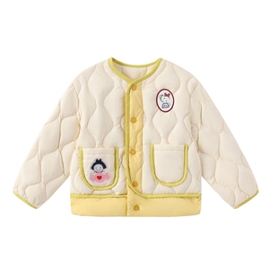 【童话糖果屋】阿路和如冬季圆领儿童装男女童多色轻暖羽绒服