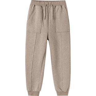 巴拉巴拉童装儿童裤子女童长裤秋冬装中大童加绒保暖纯棉束脚裤潮