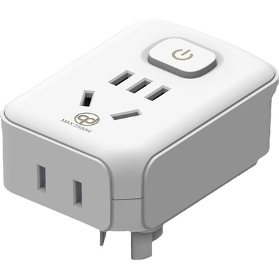 免插拔带开关16A转10A