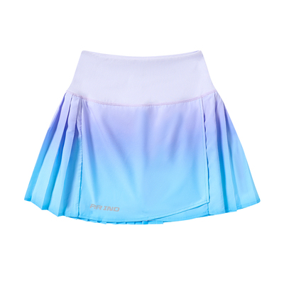 正品浦锐渐变羽毛球服运动短裙