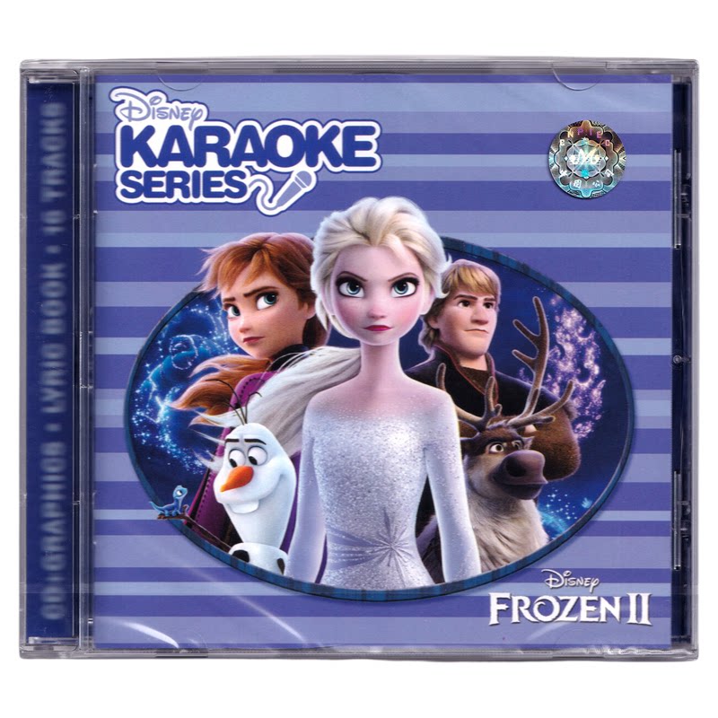 正版 Disney Karaoke Series: Frozen 2 冰雪奇缘2 卡拉OK伴奏 CD