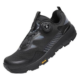 君洛克U扣体训鞋V底登山徒步鞋男女透气防滑轻便户外休闲快反鞋