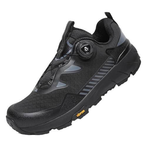 君洛克U扣体训鞋V底登山徒步鞋男女透气防滑轻便户外休闲快反鞋