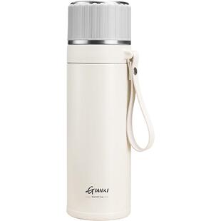 捷安玺保温杯大容量水杯学生上学专用2025新款初高中不锈钢杯子男