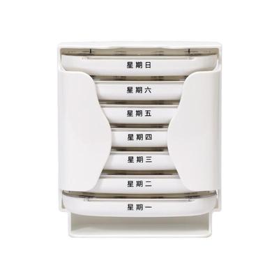 饭前饭后装药，一周分装