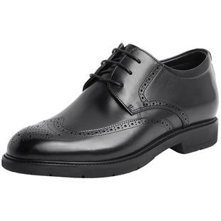 百丽布洛克休闲男鞋软底新郎结婚鞋子商务鞋正装皮鞋男士A0523CM1