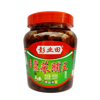 彭业田香脆菜脯王酱脆萝卜片