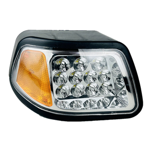 小装载机铲车前大灯前照明灯莱工鲁工明宇鲁宇山宇原厂小水晶大灯