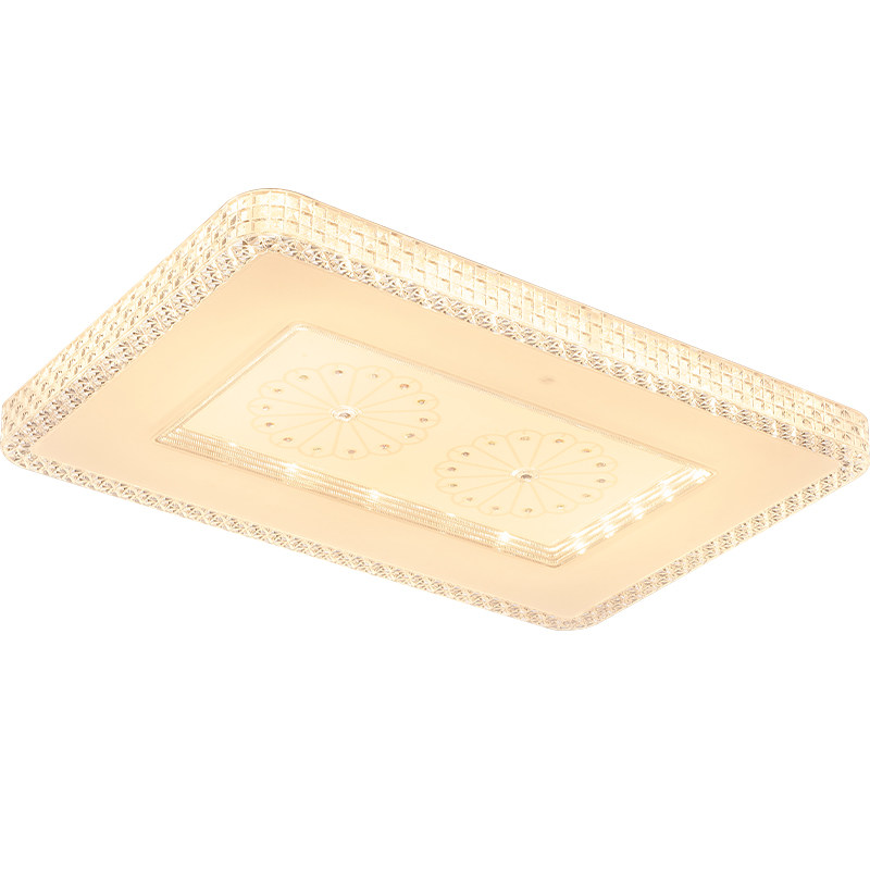 水晶客厅灯简约现代大气2025年新款卧室主灯大灯具超亮led吸顶灯