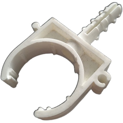 给水管卡带膨胀脚排卡带脚管卡ppr水管固定20 25带膨胀管固定卡扣