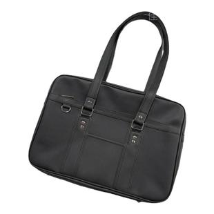 2025新款日系JK制服女PU包通勤大容量学生单肩手提包斜挎包校供包