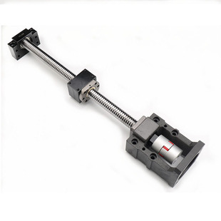 步进/伺服电机座连体支架 滚珠丝杆一体式电机马达支撑座 固定座