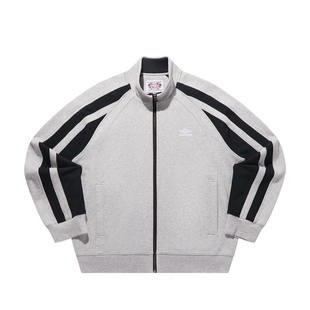 umbro茵宝经典运动条纹拼接复刻版休闲开衫针织套装夹克外套男款