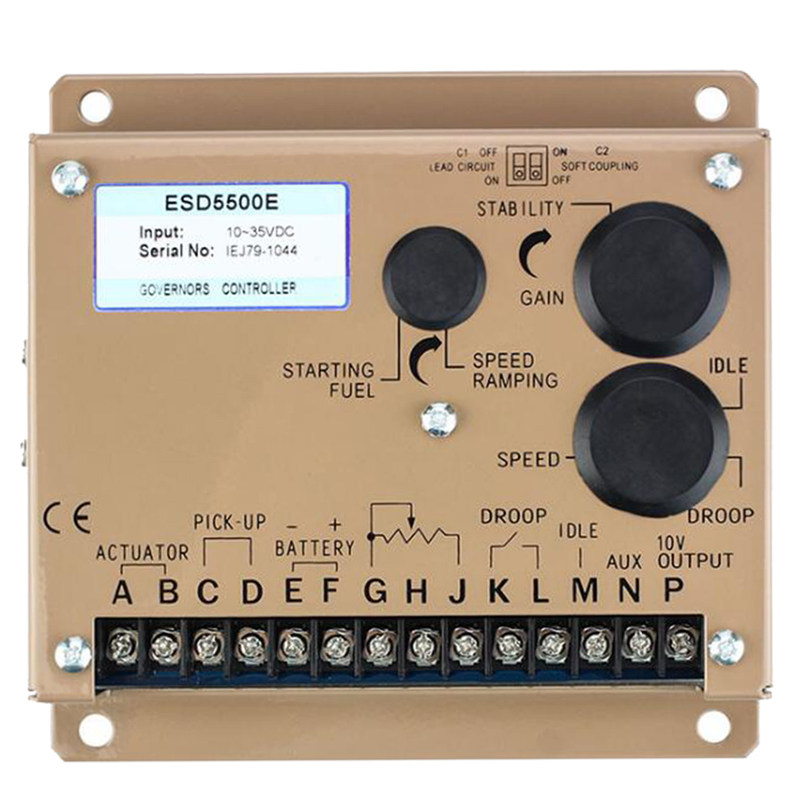 发电机调速板ESD5500E转速控制器