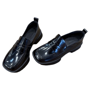 BANFANG女鞋|4CM方头粗跟乐福鞋书写乐福鞋的高阶之美